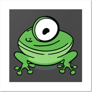 FroggyClops Posters and Art